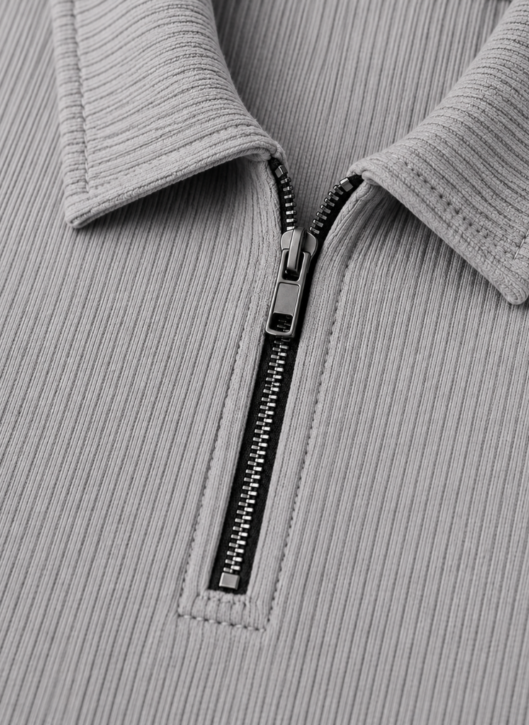Conjunto de Polo y Pantalones Cortos a Juego para Hombre – Verano Acanalado | Areleon