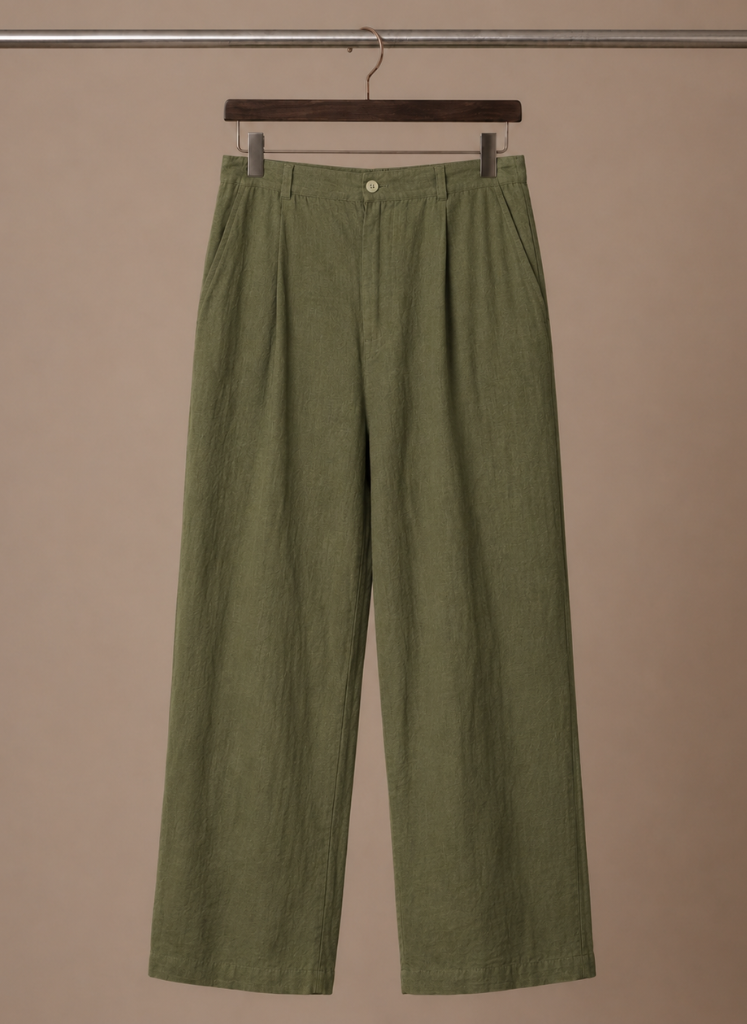 Pantalones de Lino para Hombre Estilo Verano – Corte Relaxed | Areleon