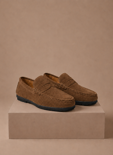 Mocasines de Conducción de Ante para Hombre – Suave y Cómodo Slip-On | Areleon