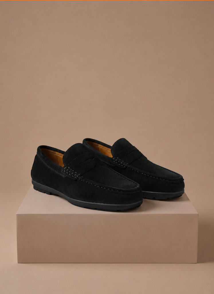 Mocasines de Conducción de Ante para Hombre – Suave y Cómodo Slip-On | Areleon