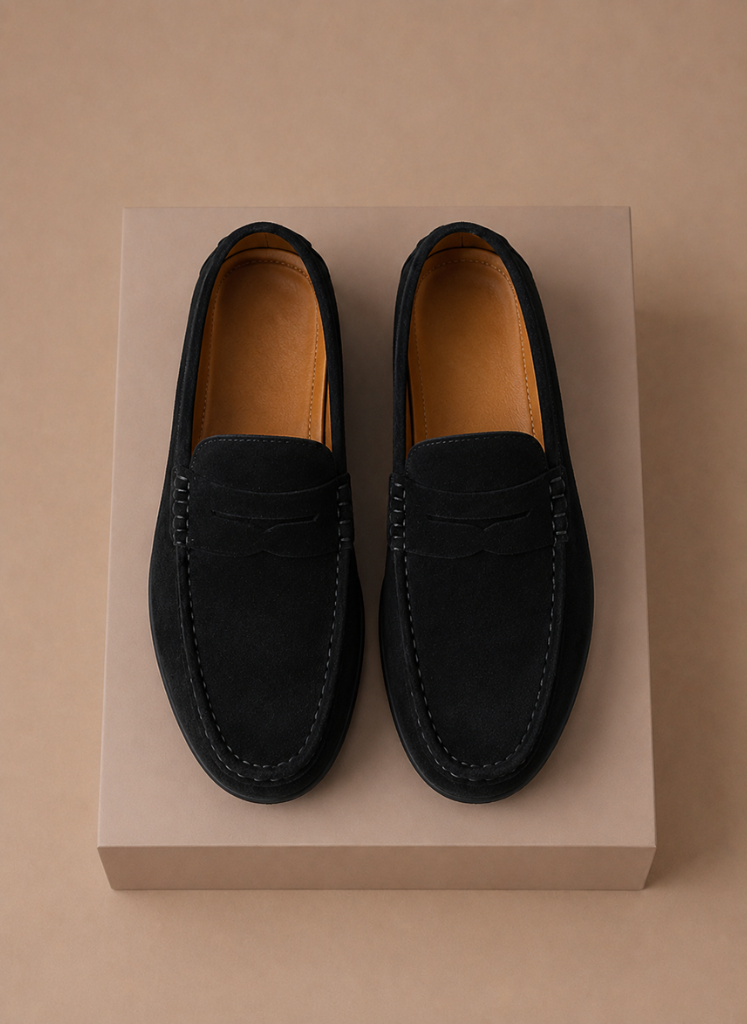 Mocasines de Conducción de Ante para Hombre – Suave y Cómodo Slip-On | Areleon