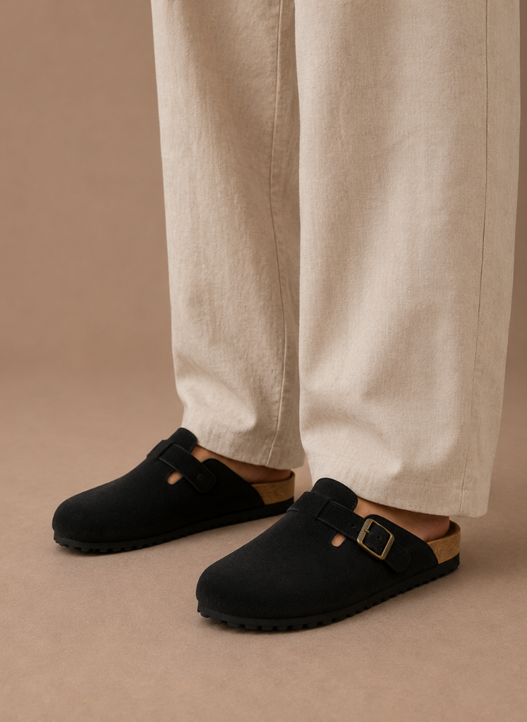 Zuecos de Suede para Hombre – Zapatos Cómodos para el Día a Día | Areleon
