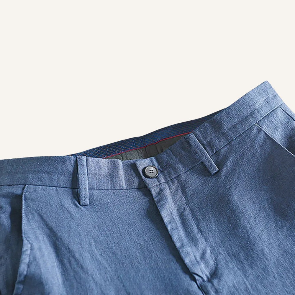 Los Pantalones de Lino Bianco Heritage