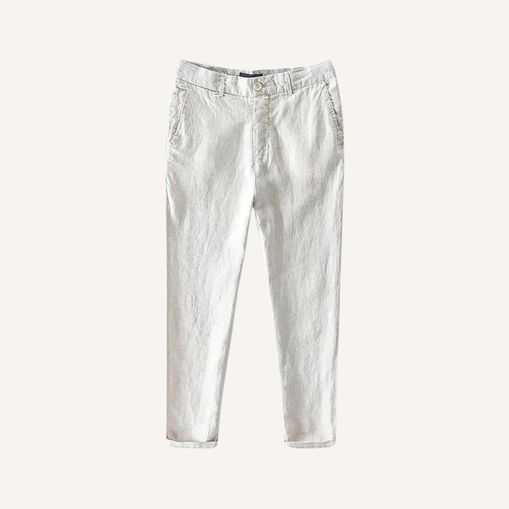 Los Pantalones de Lino Bianco Heritage