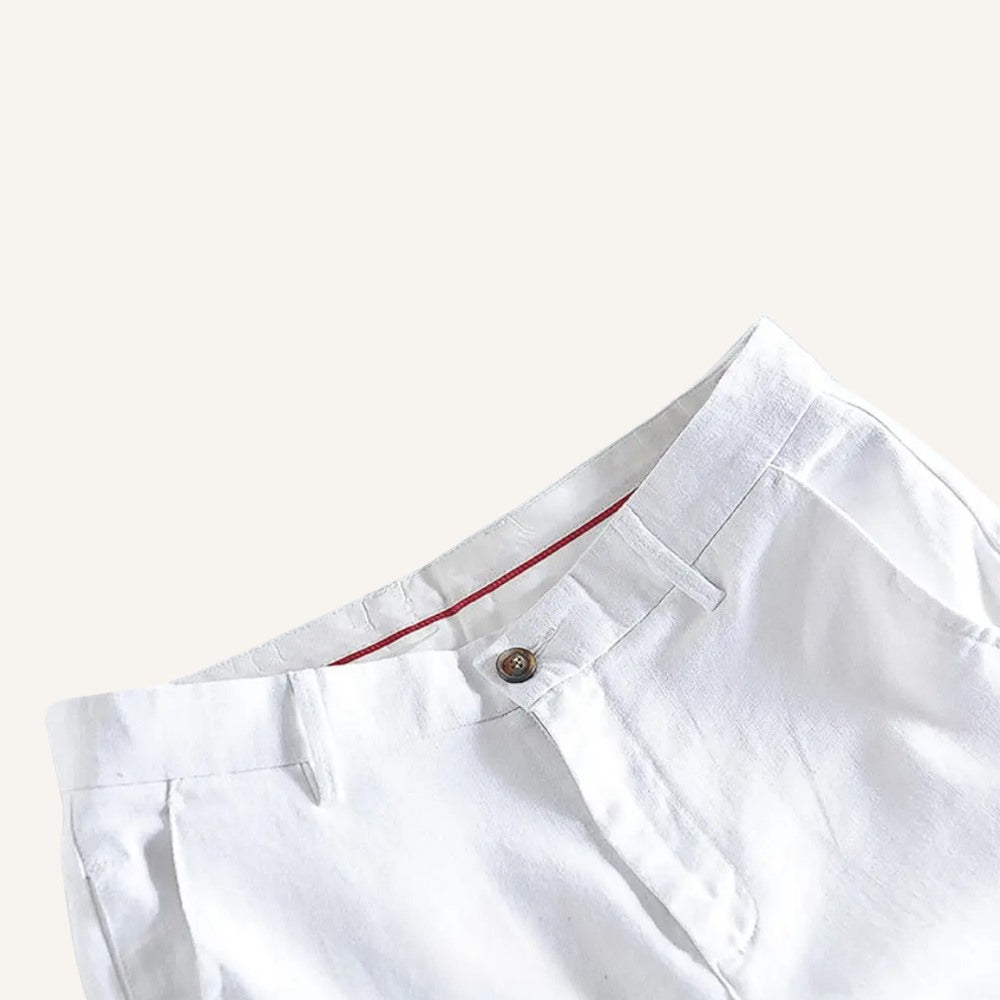 Los Pantalones de Lino Bianco Heritage