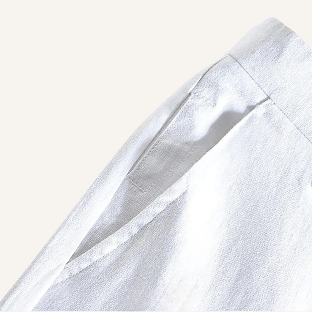 Los Pantalones de Lino Bianco Heritage