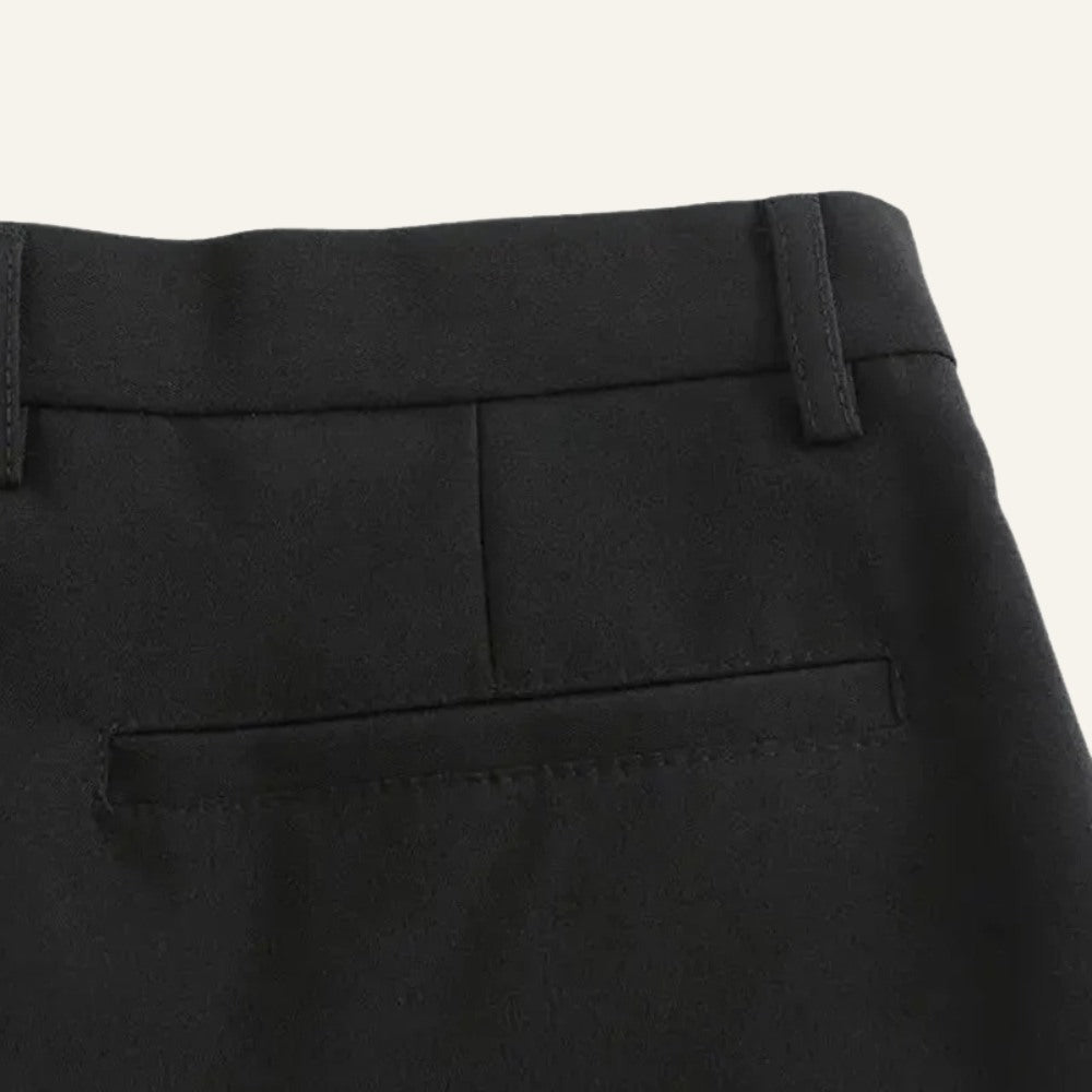 Pantalones Slim a Medida Forma Refinada