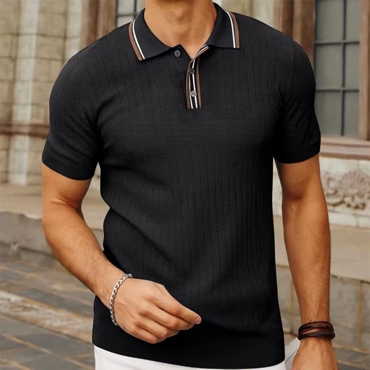 Camisa Polo de Tejido Riviera Heritage