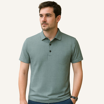 Camisa Polo Minimal Línea Costera