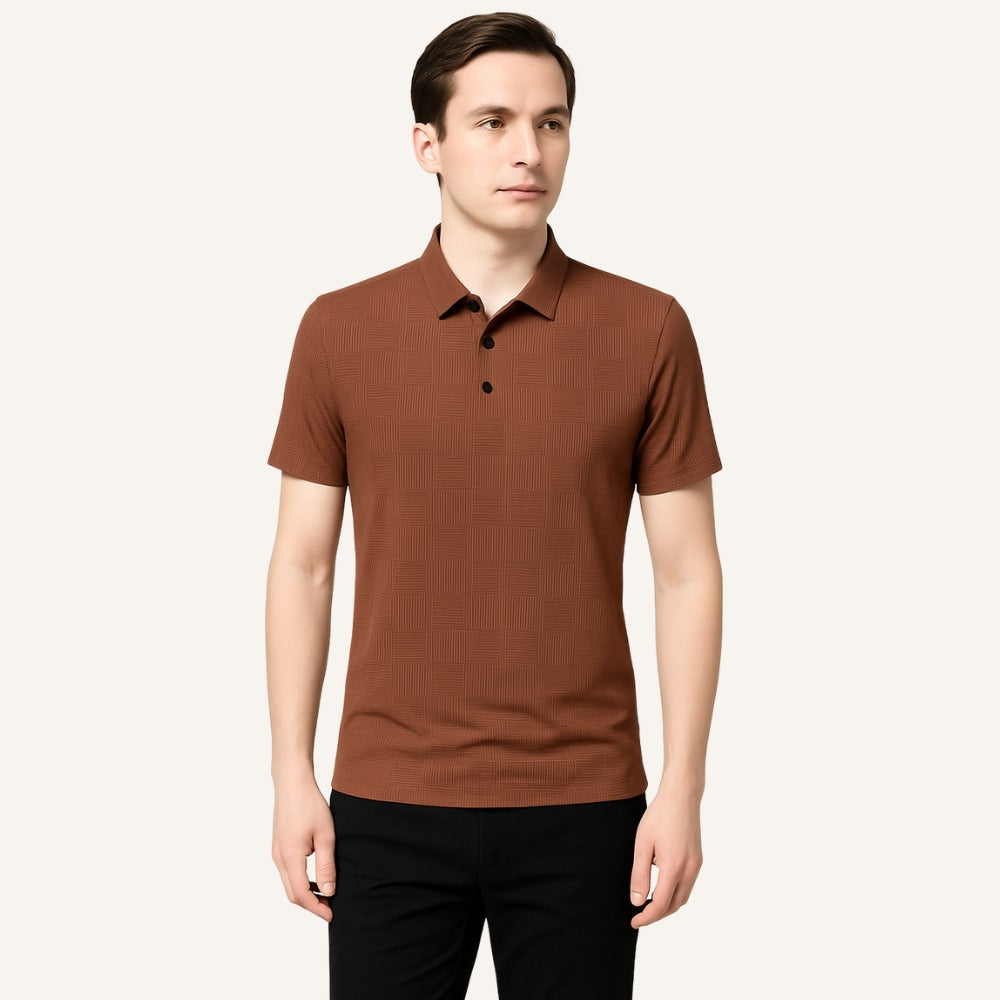 Camisa Polo Minimal Línea Costera