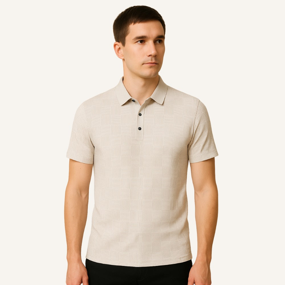 Camisa Polo Minimal Línea Costera