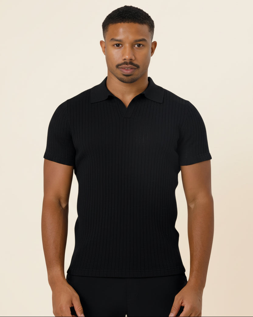 Camisa Polo de Punto para Hombre Old Money Saville
