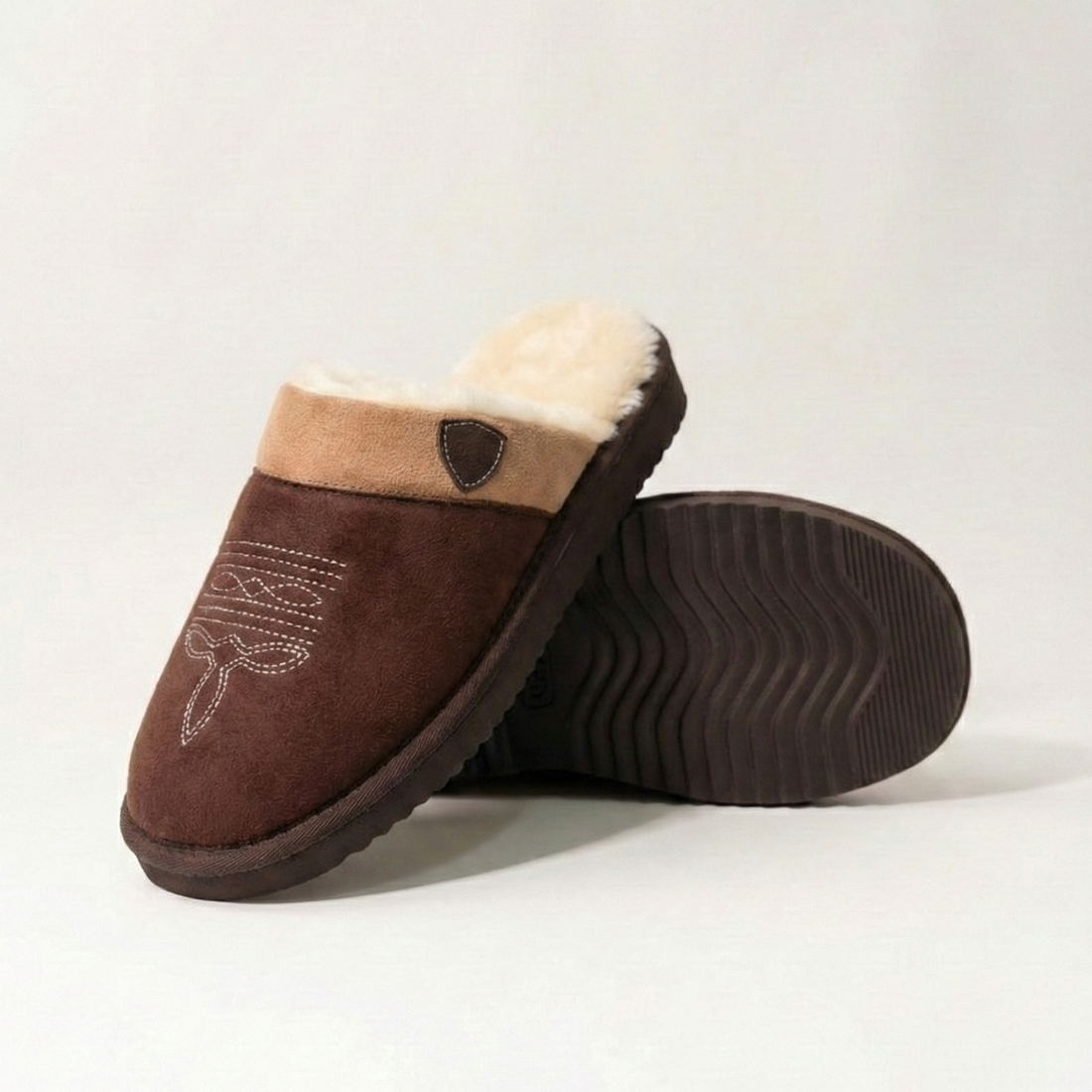 Zapatillas de Cowboy de Ante para Mujer