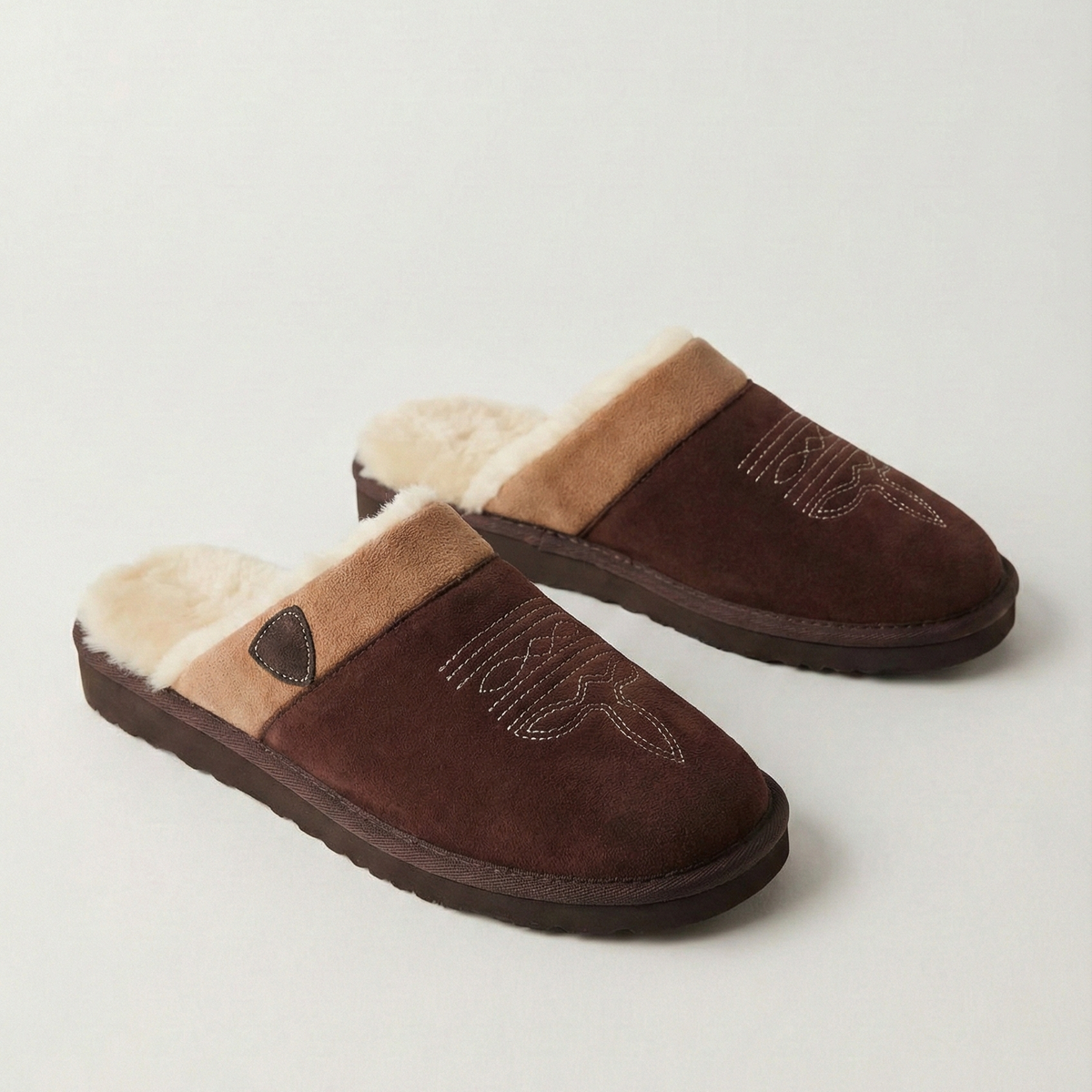 Zapatillas de Cowboy de Ante para Mujer