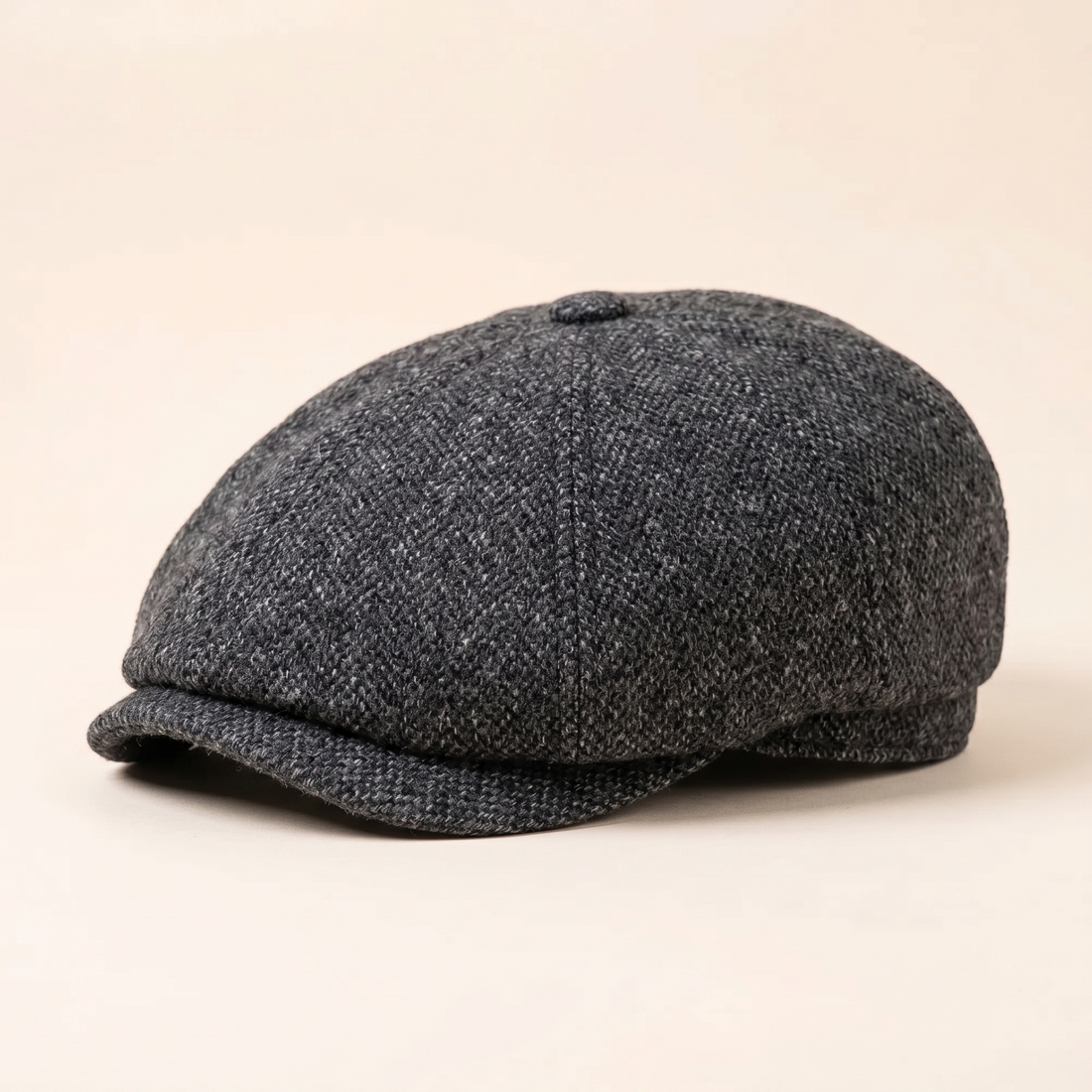 Gorra de Ocho Paneles con Motas