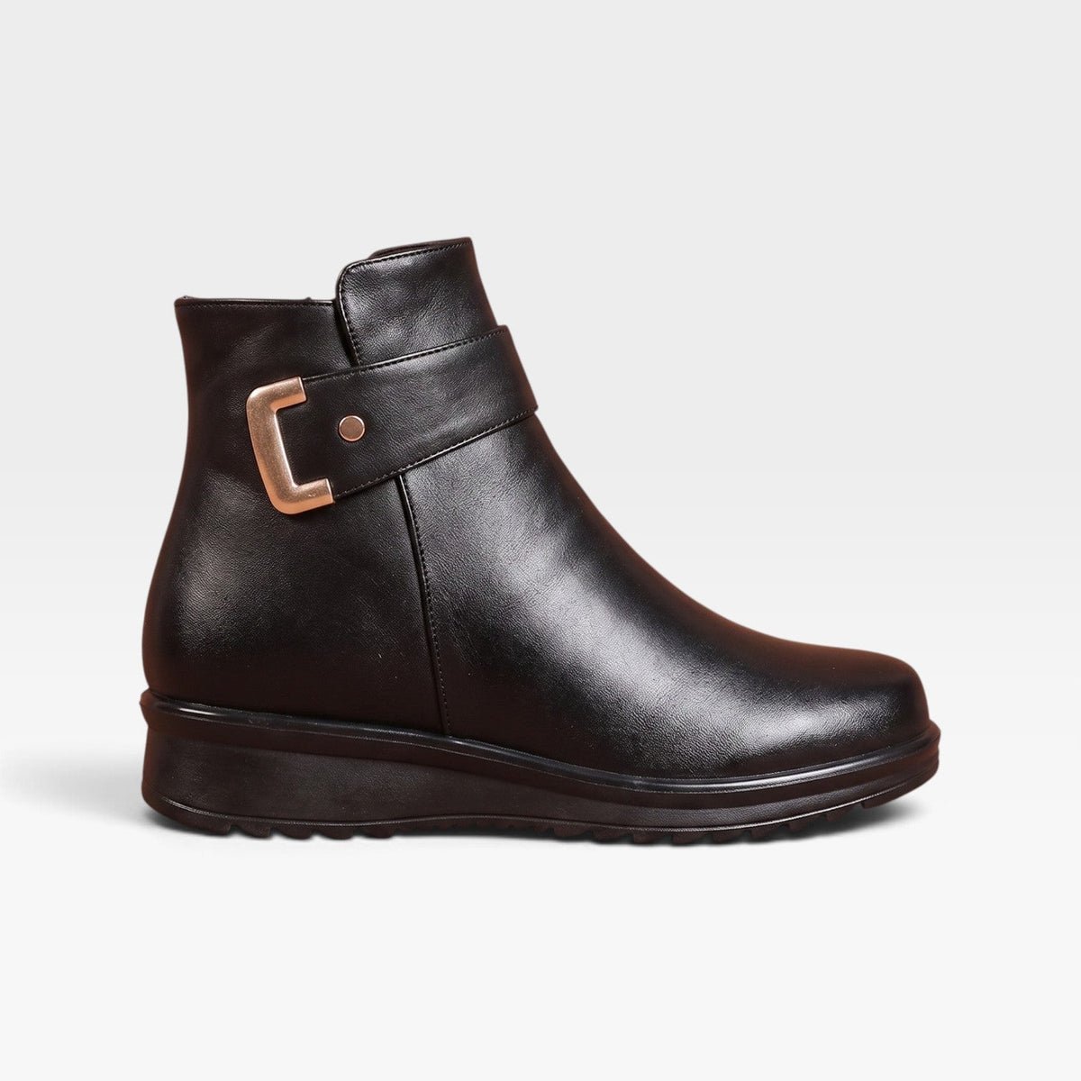 Botas Ortopédicas de Cuero para Mujeres