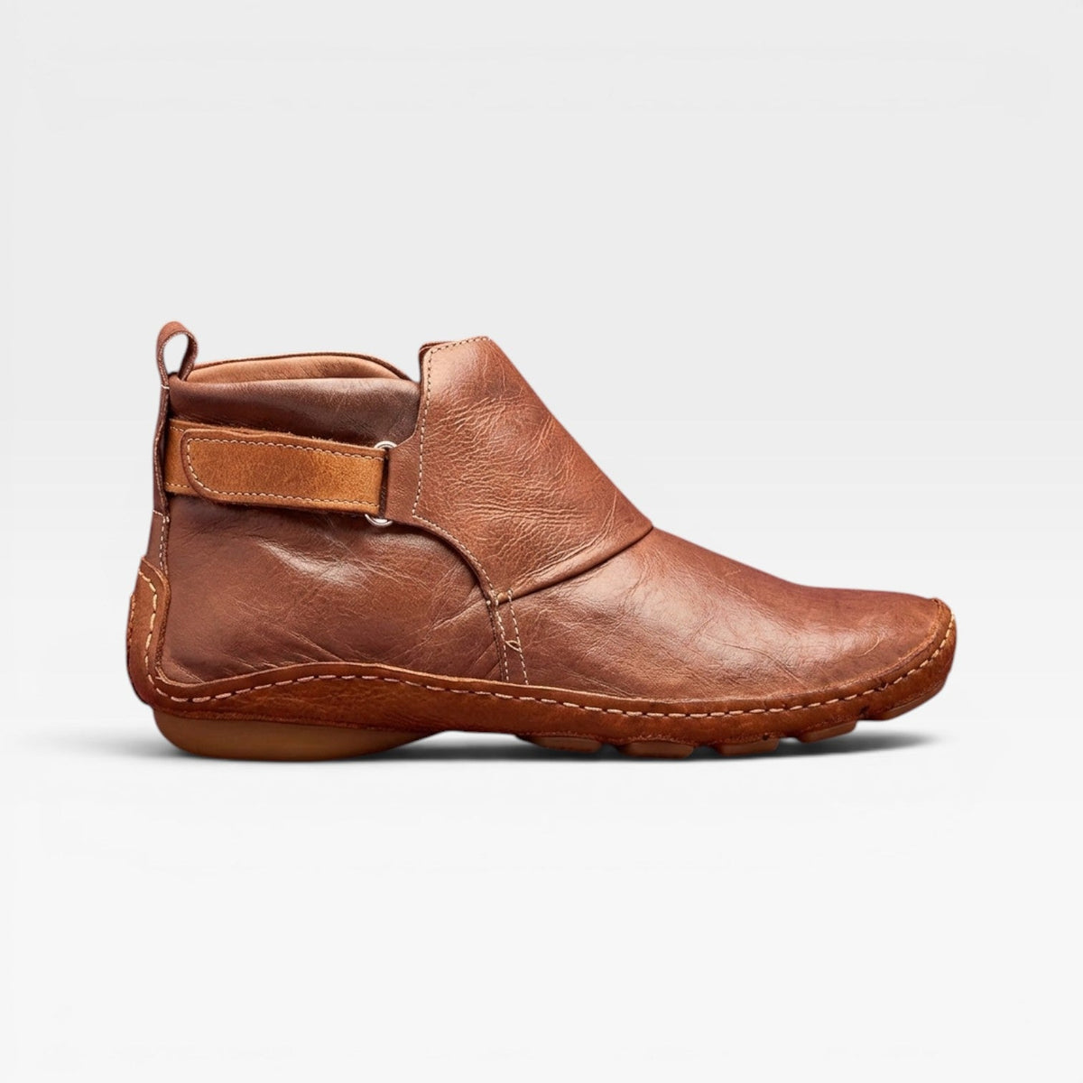 Botas de Cuero para Mujer – Botines de Otoño con Confort Acolchado