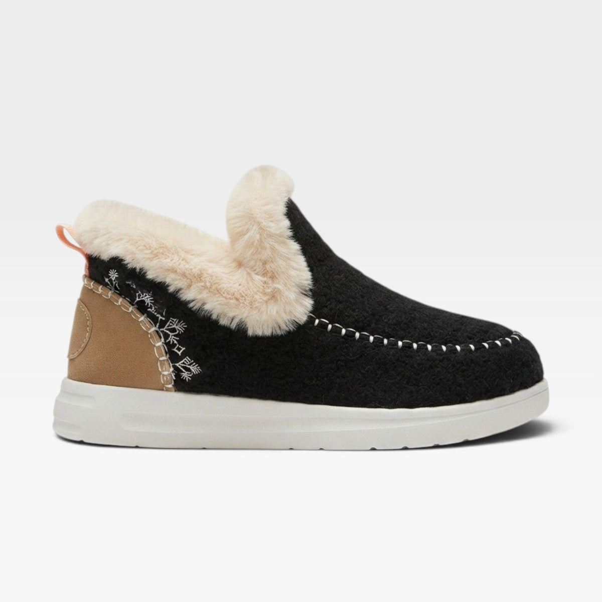 Botas de Tobillo Forradas de Forro Polar para Mujeres