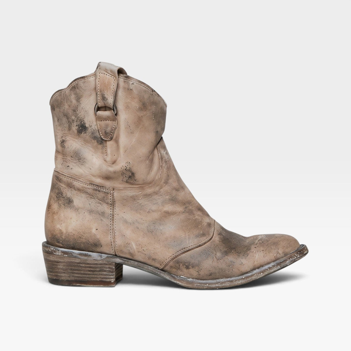Botas de Tobillo de Ante Western para Mujer