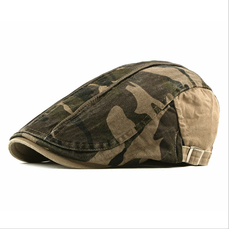 Gorra de Algodón Camo