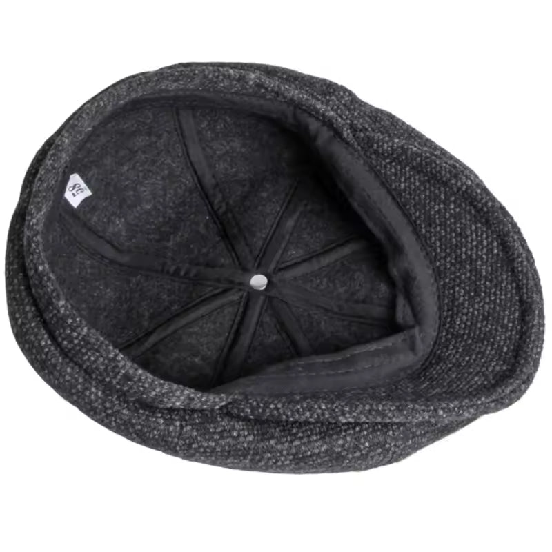 Gorra de Ocho Paneles con Motivos