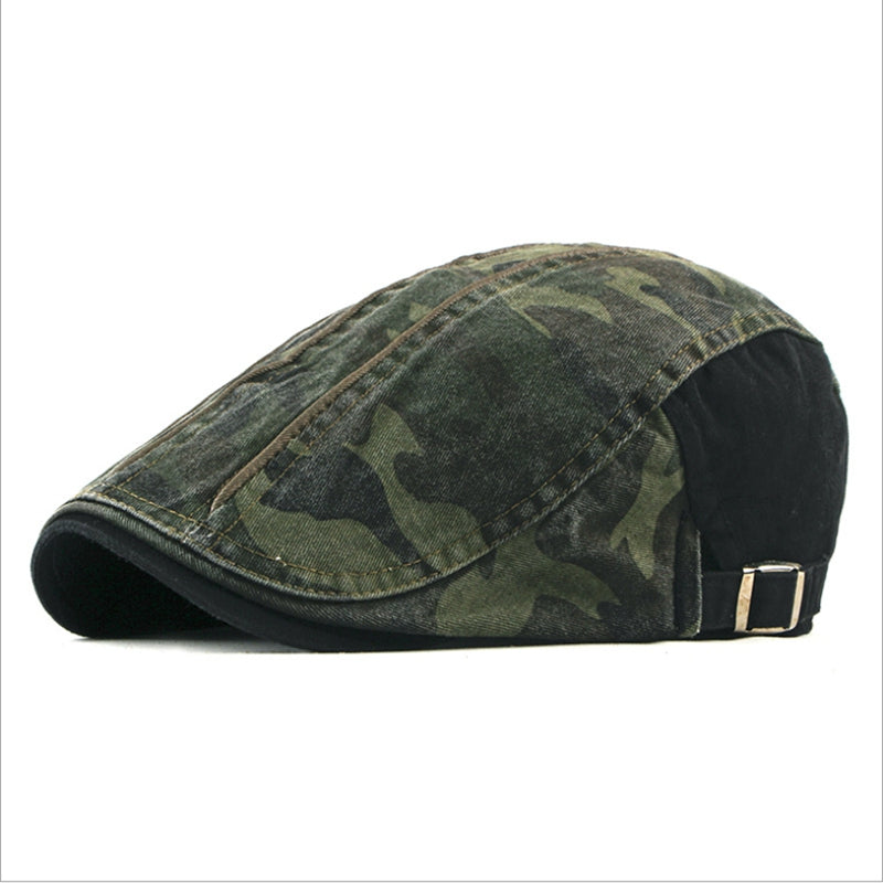 Gorra de Algodón Camo