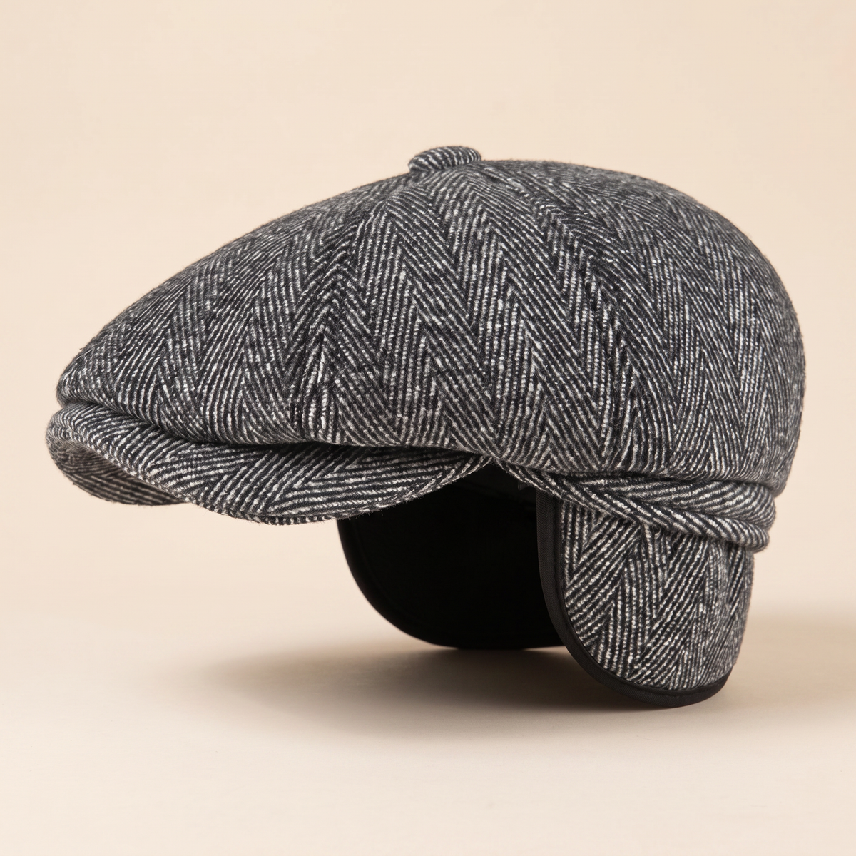Gorro de Orejeras de Espiga