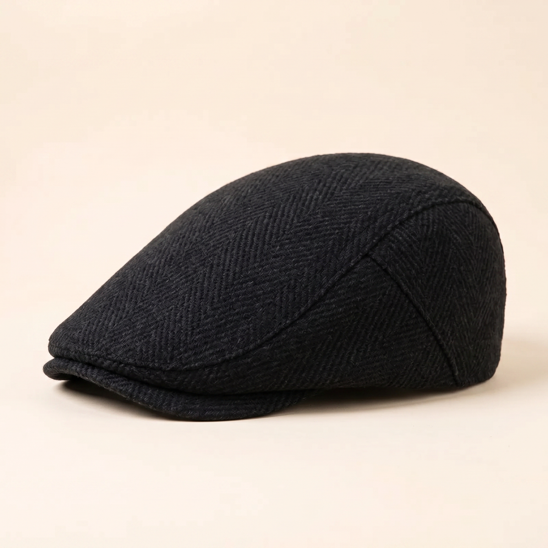 Gorra de Lana en Patrón Espiga
