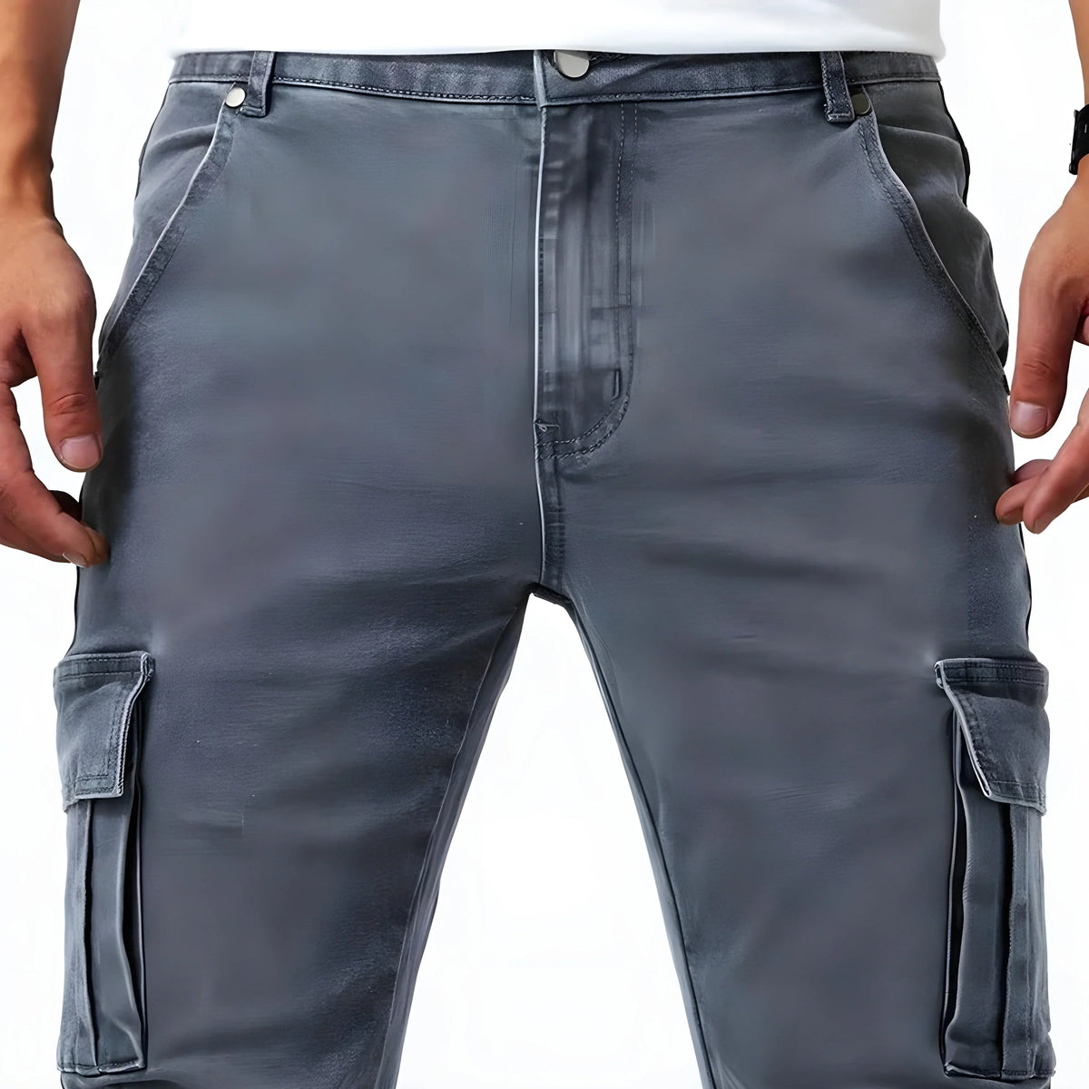 Pantalones Cargo Marino