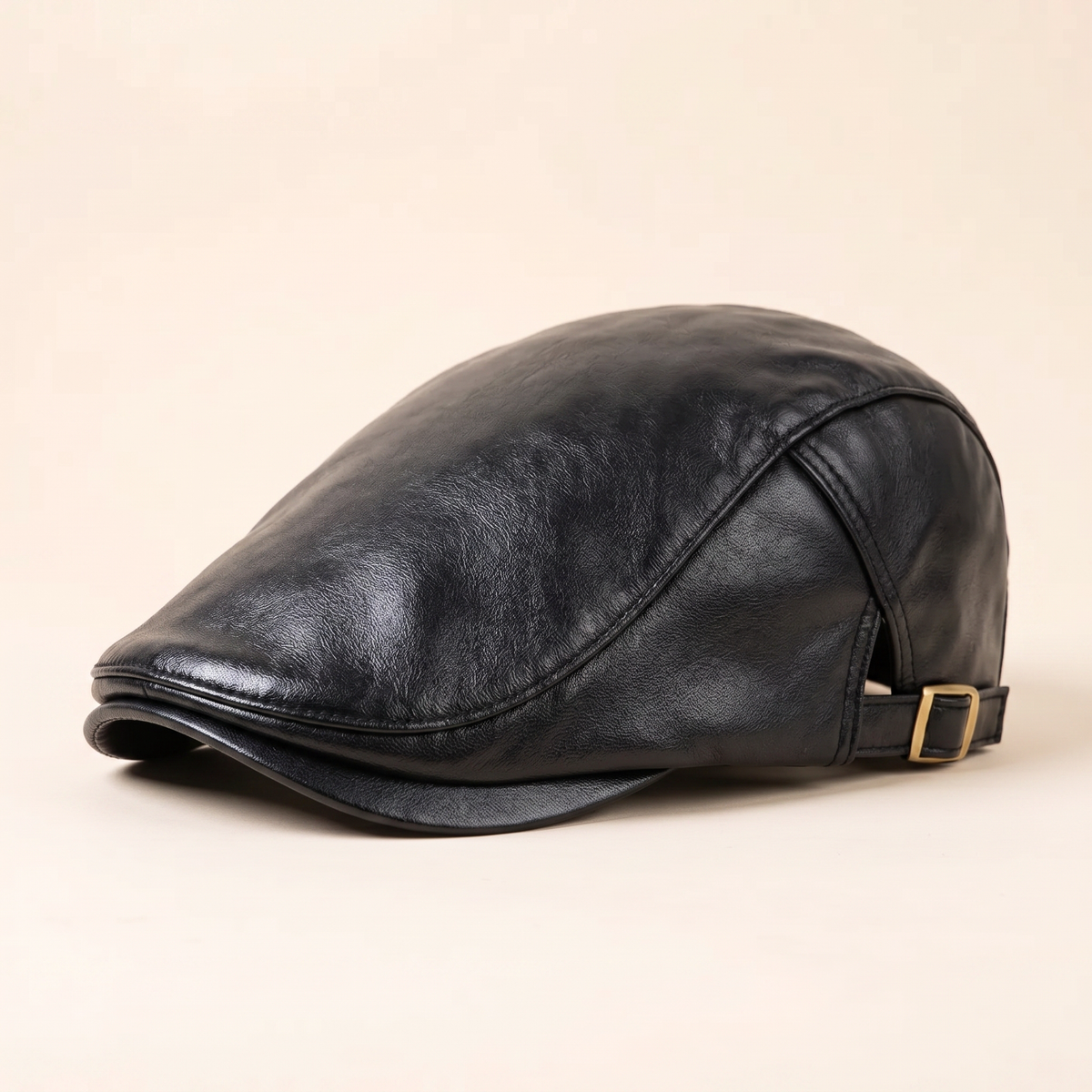 Gorra de Conductor de Cuero