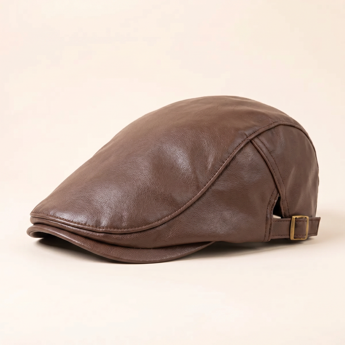 Gorra de Conductor de Cuero