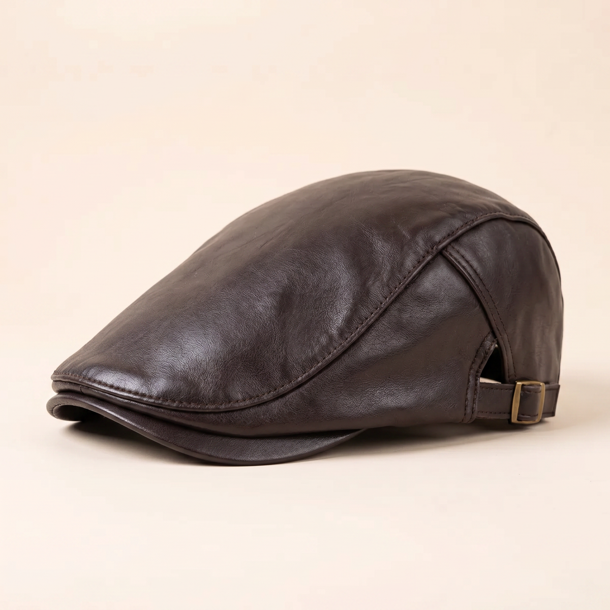 Gorra de Conductor de Cuero