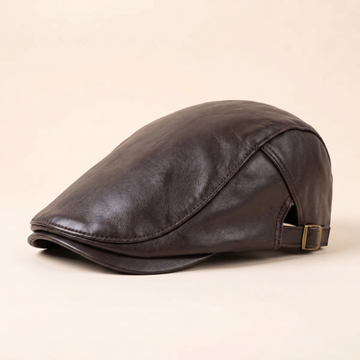 Gorra de Conductor de Cuero