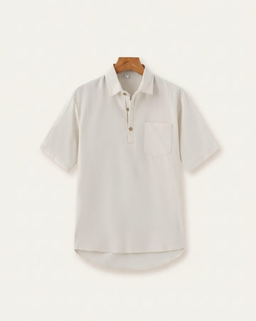 Camisa Polo Clásica con Bolsillo