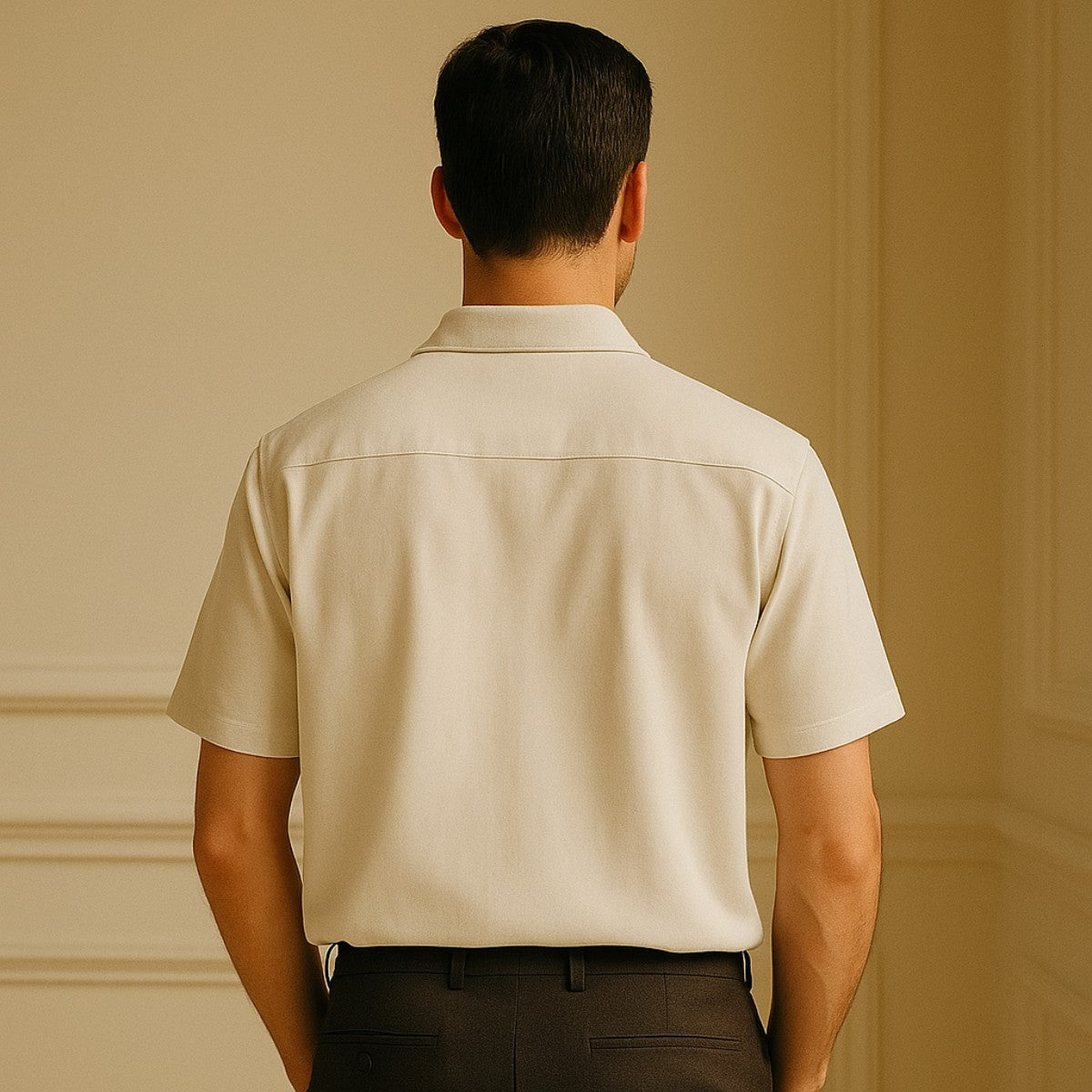 Camisa Polo Clásica con Bolsillo