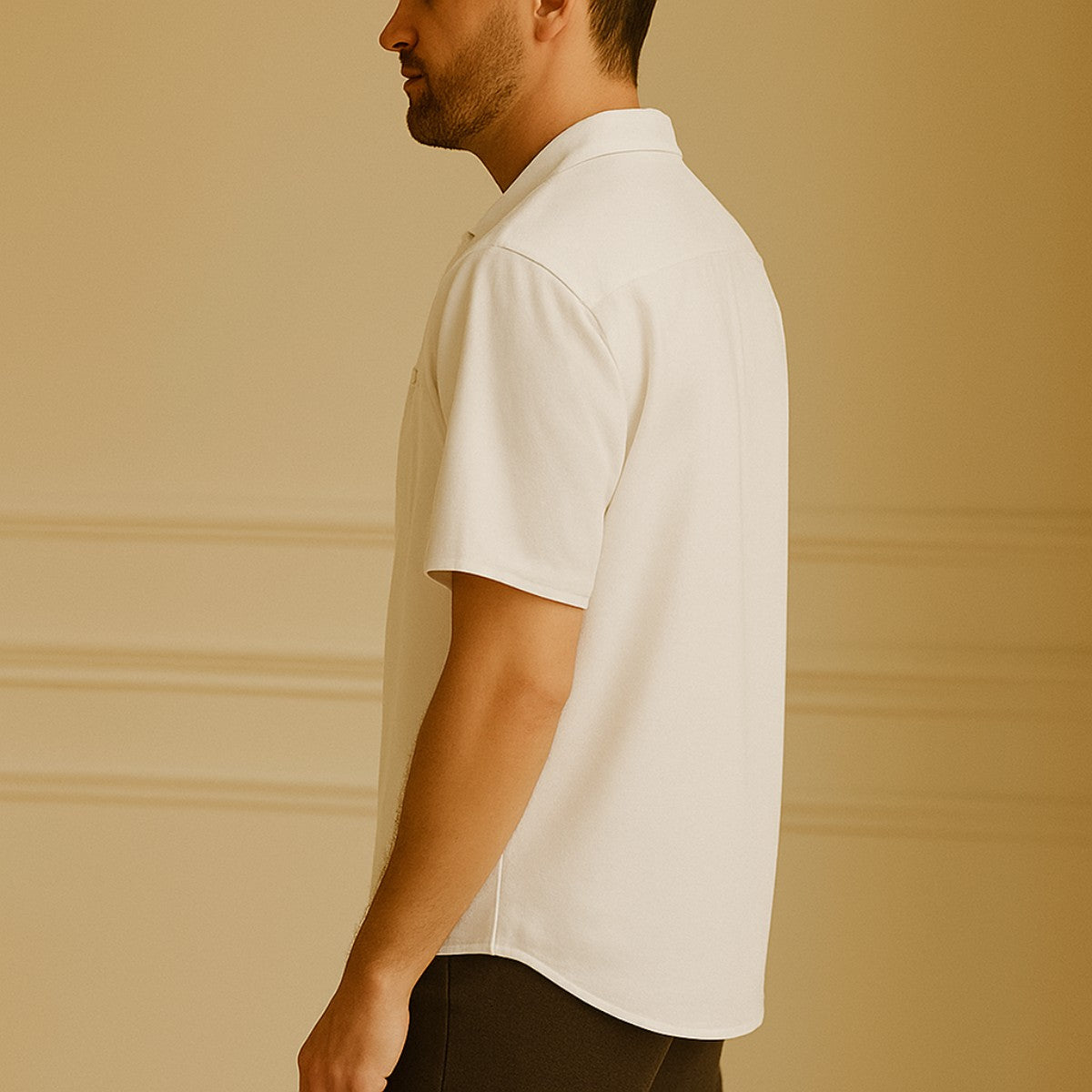Camisa Polo Clásica con Bolsillo