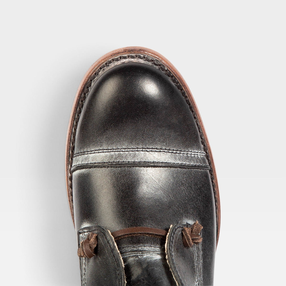 Zapatos Oxford de Cuero para Mujeres