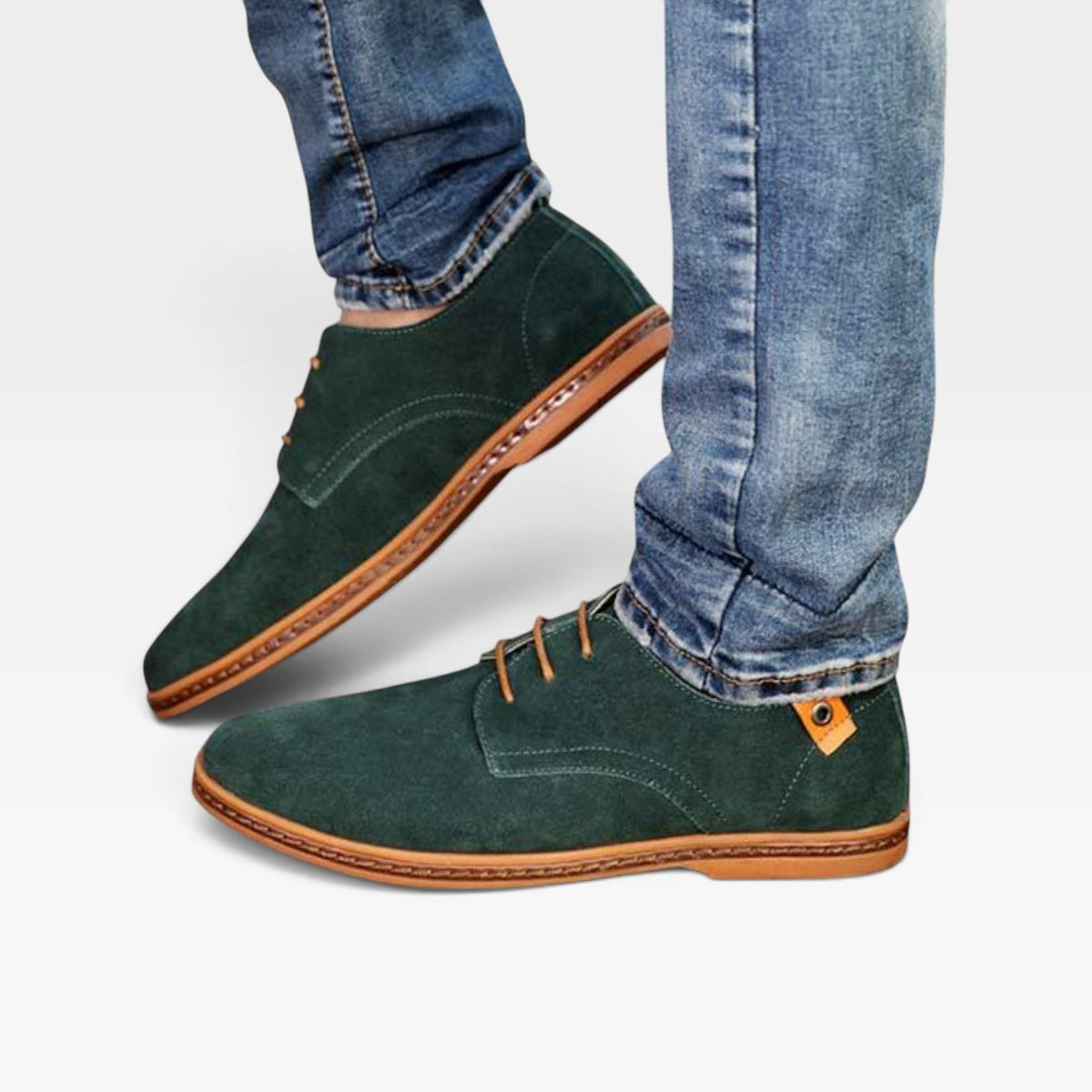 Zapatos Derby de Ante para Hombre