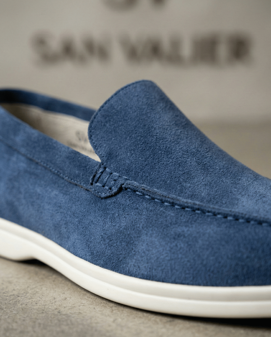 Mocasín de Ante Riviera Forma Clásica