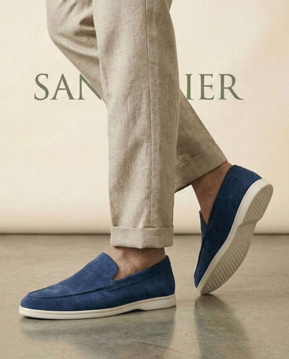 Mocasín de Ante Riviera Forma Clásica