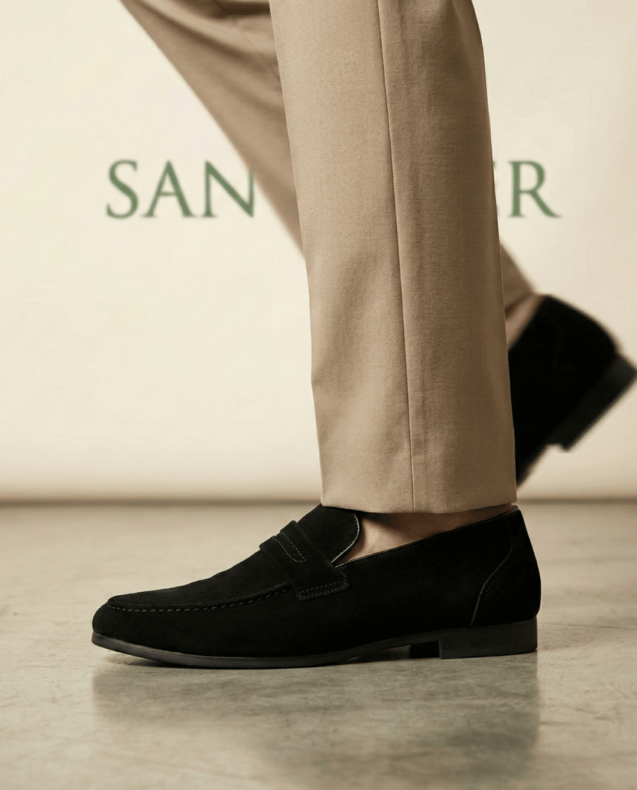 Mocasín de Ante Piazzi Clásico