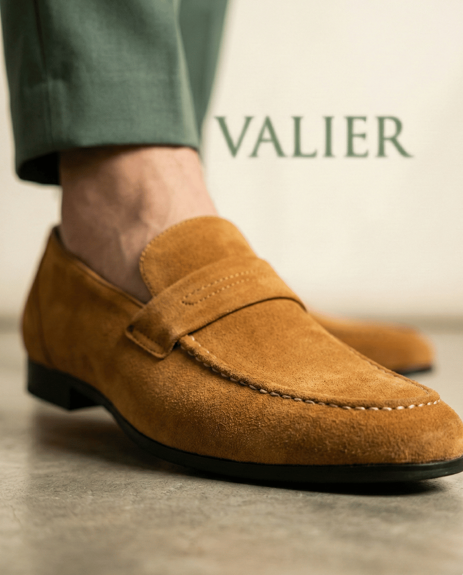 Mocasín de Ante Piazzi Clásico