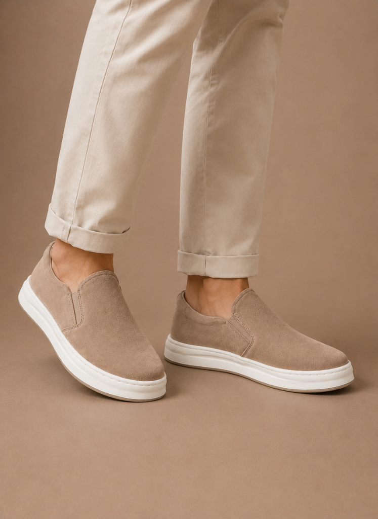 Zapatillas de Suede para Hombre – Mocasines Casual para el Día a Día | Areleon