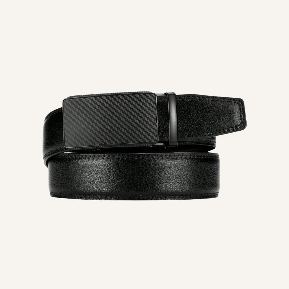 Cinturón de Cuero Línea Carbono