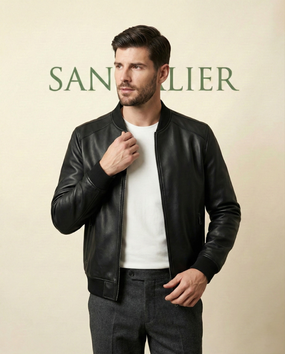 Chaqueta de Cuero Urban Heritage