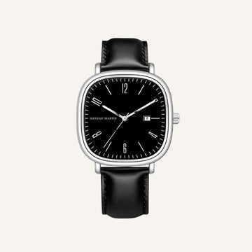 Reloj de Cuero Retro para Hombre - Contorno