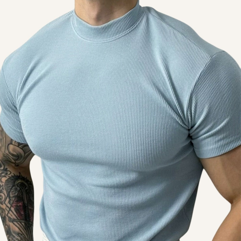 Camiseta de Punto Minimalista Línea Signature