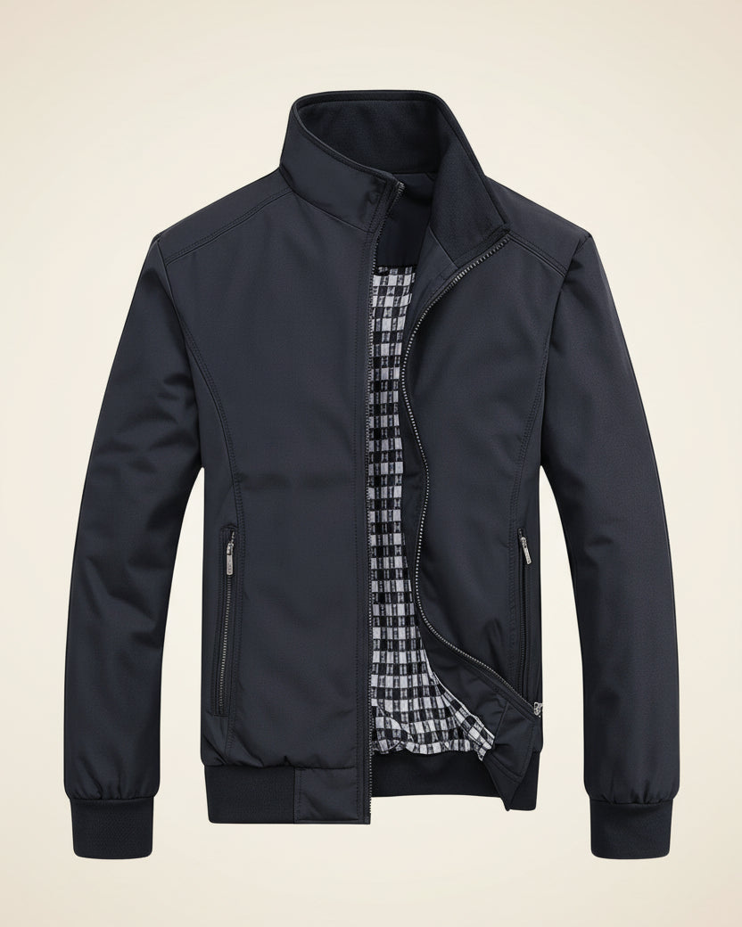 Chaqueta Bomber Refinada Costera