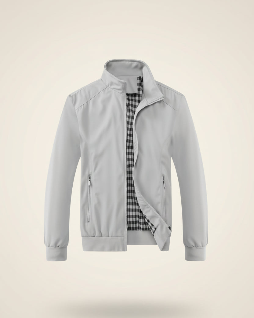 Chaqueta Bomber Refinada Costera
