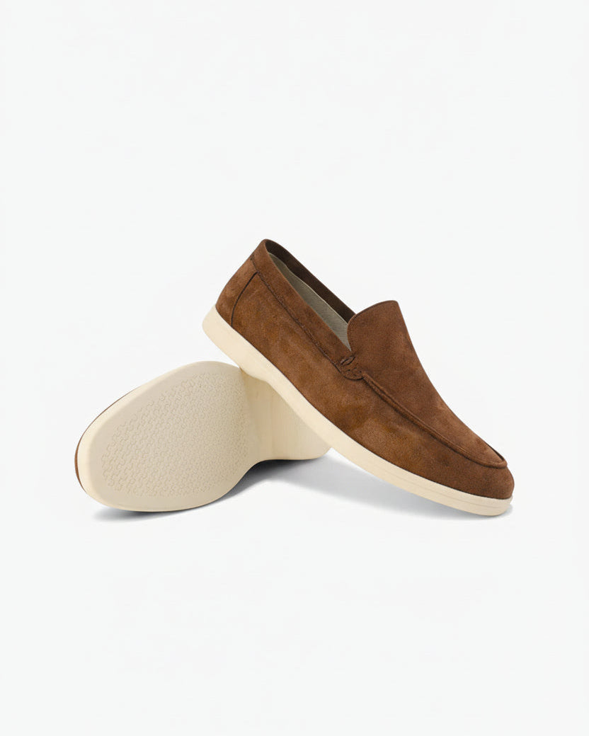 Mocasín de Ante Riviera Forma Clásica